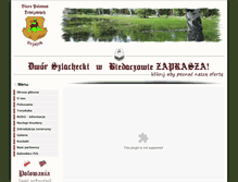 Tablet Screenshot of polowania.com.pl